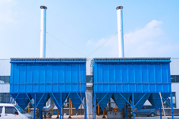 铸造车间中频炉布袋除尘器高温烟气处理方案